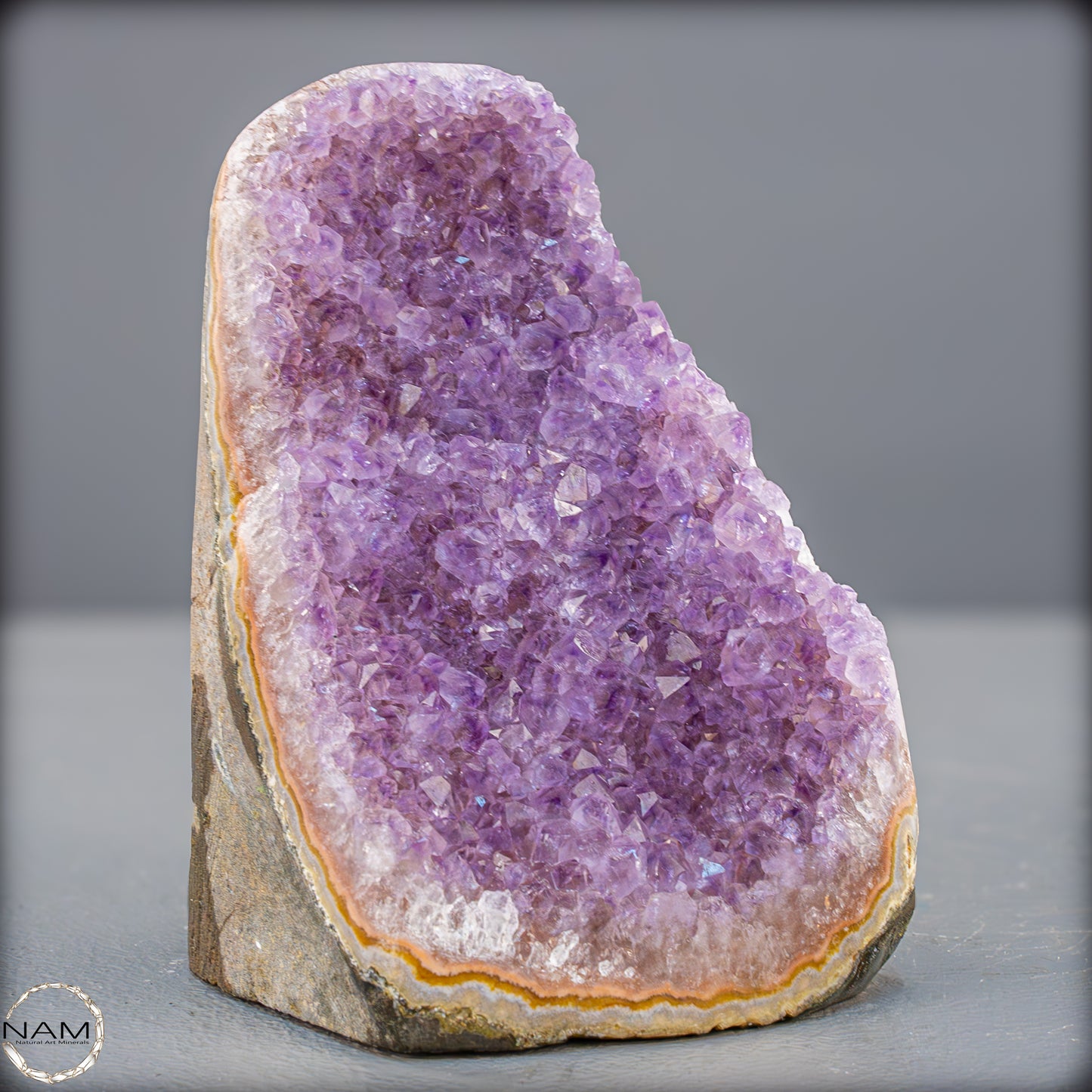 Natürliche Amethyst-Kristall Druse - 760,37g