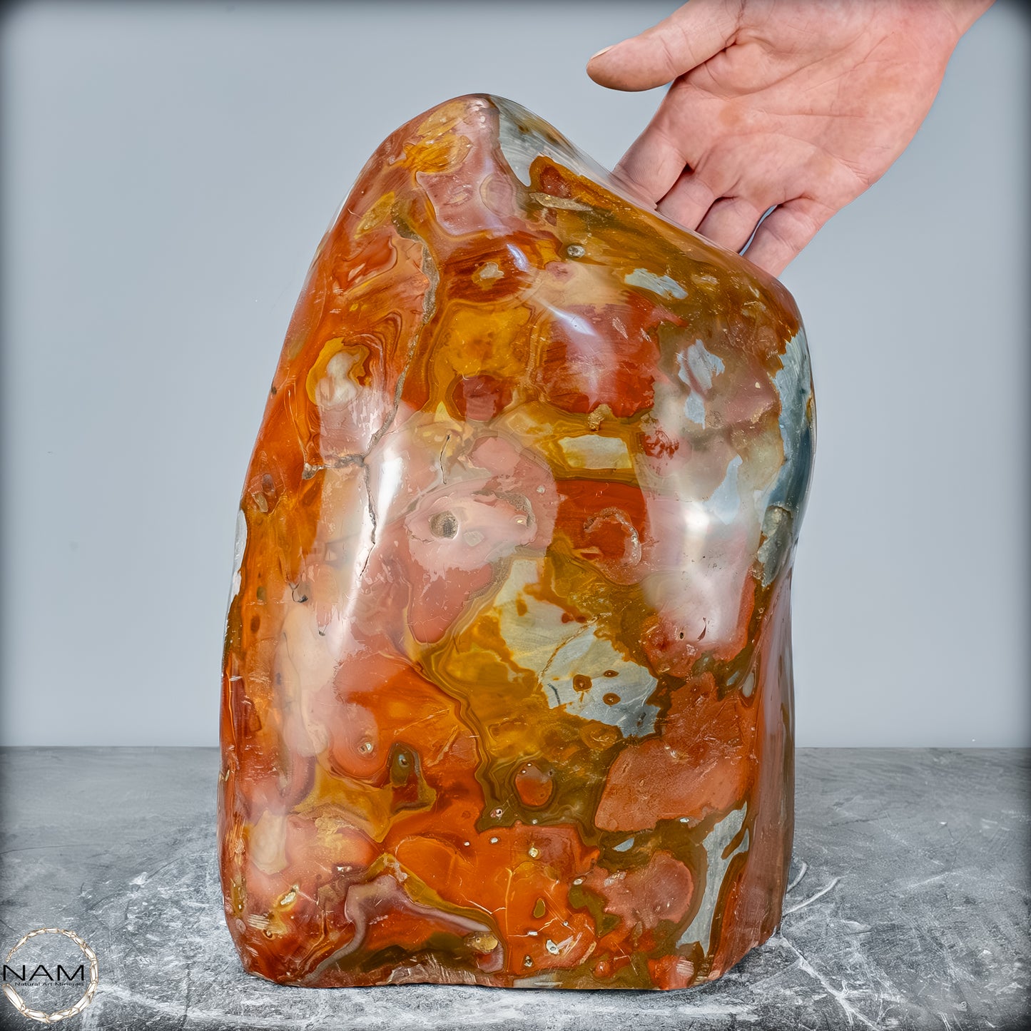 Natürliche Polychrome Jaspis Kristall-Freiform XXL - 22903,33g