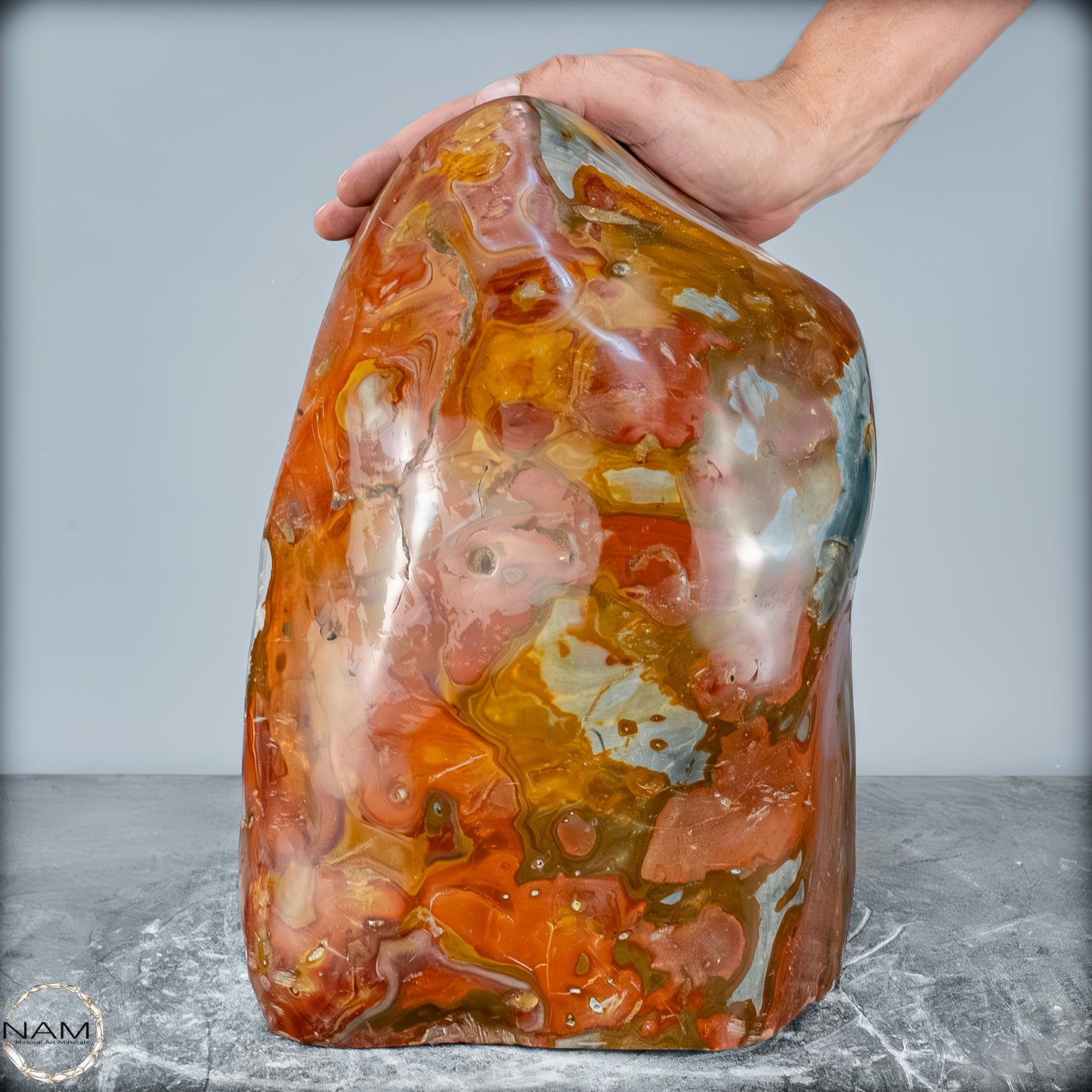 Natürliche Polychrome Jaspis Kristall-Freiform XXL - 22903,33g