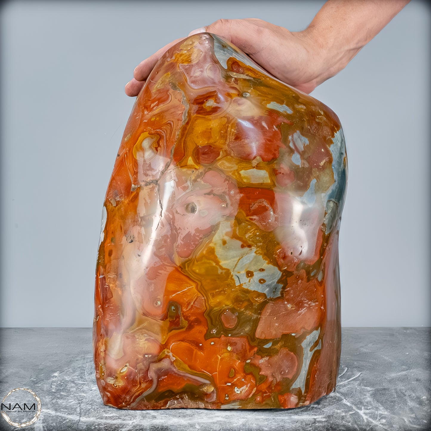 Natürliche Polychrome Jaspis Kristall-Freiform XXL - 22903,33g