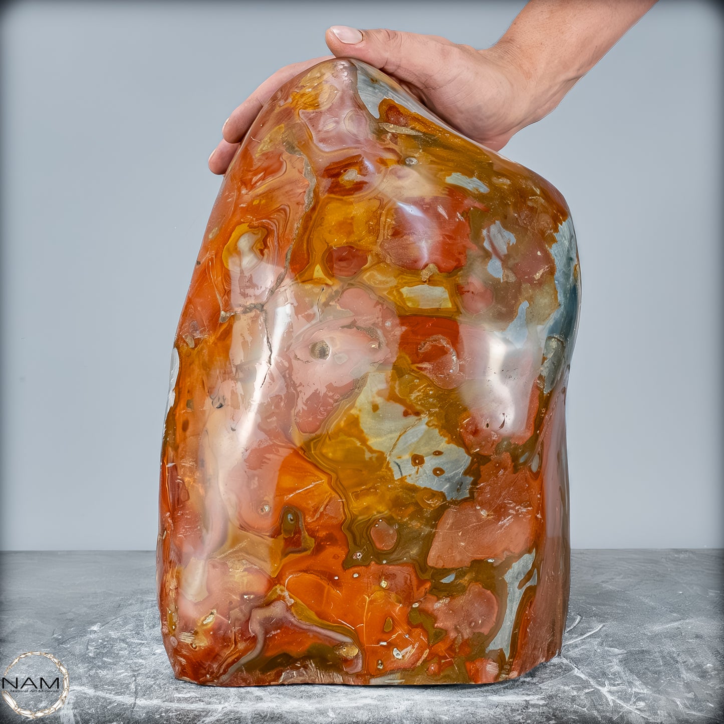 Natürliche Polychrome Jaspis Kristall-Freiform XXL - 22903,33g