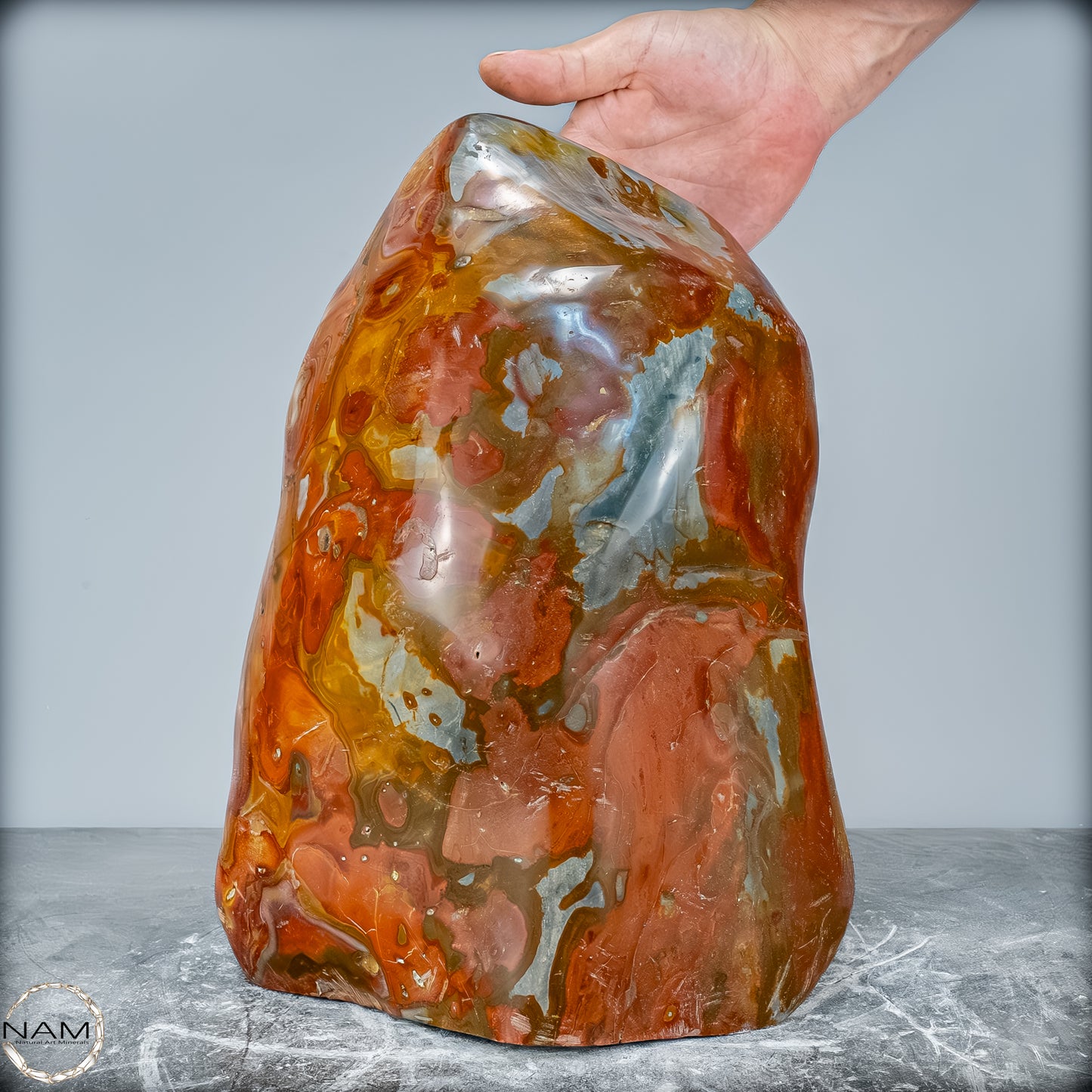 Natürliche Polychrome Jaspis Kristall-Freiform XXL - 22903,33g