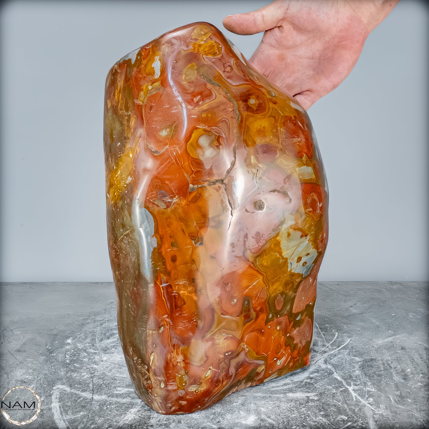 Natürliche Polychrome Jaspis Kristall-Freiform XXL - 22903,33g