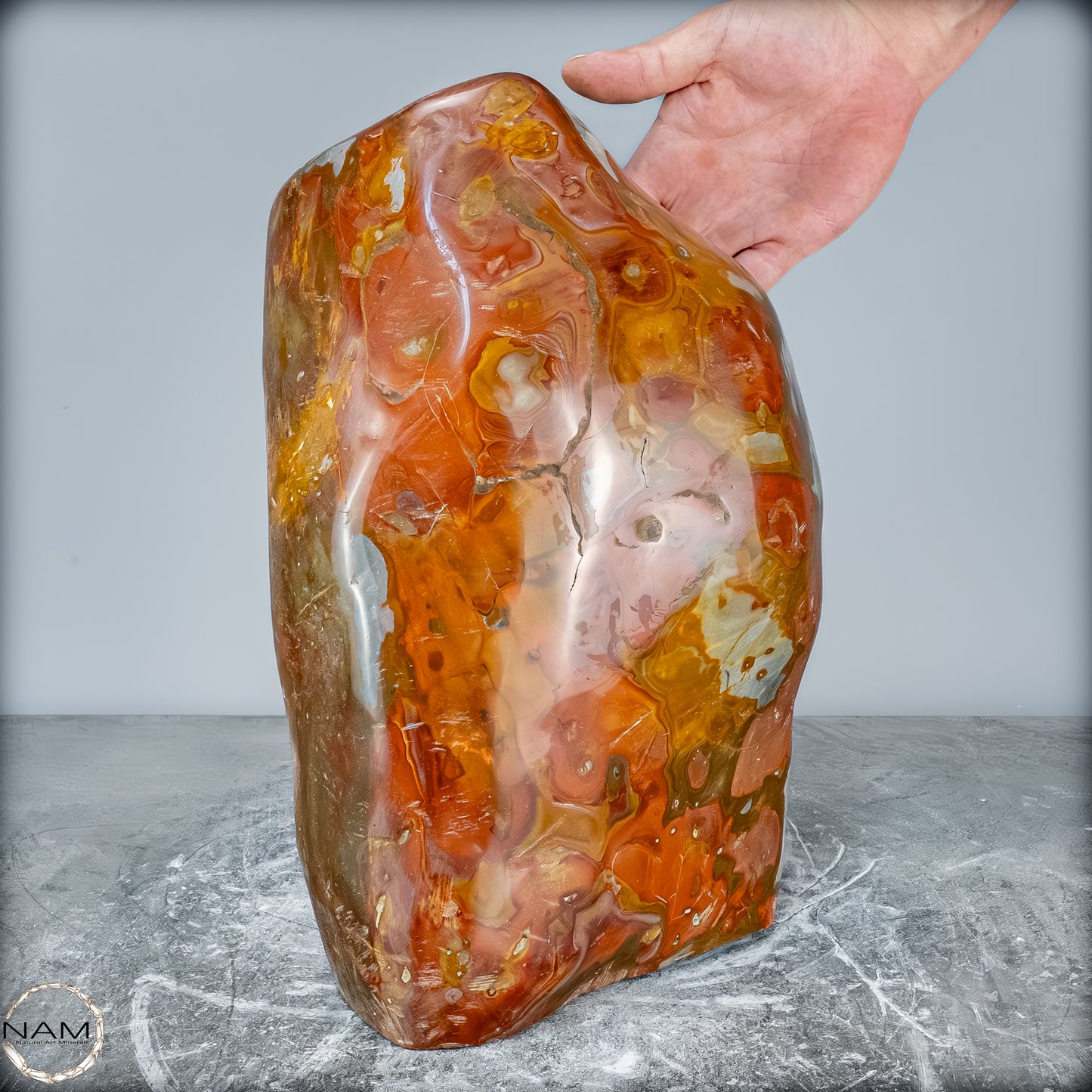 Natürliche Polychrome Jaspis Kristall-Freiform XXL - 22903,33g