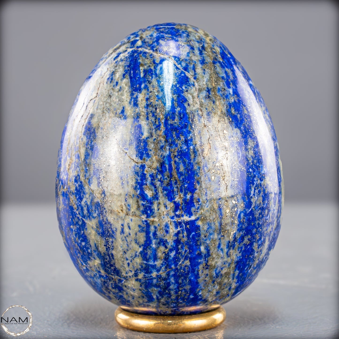 Natürliches Lapislazuli Ei - 378,05g