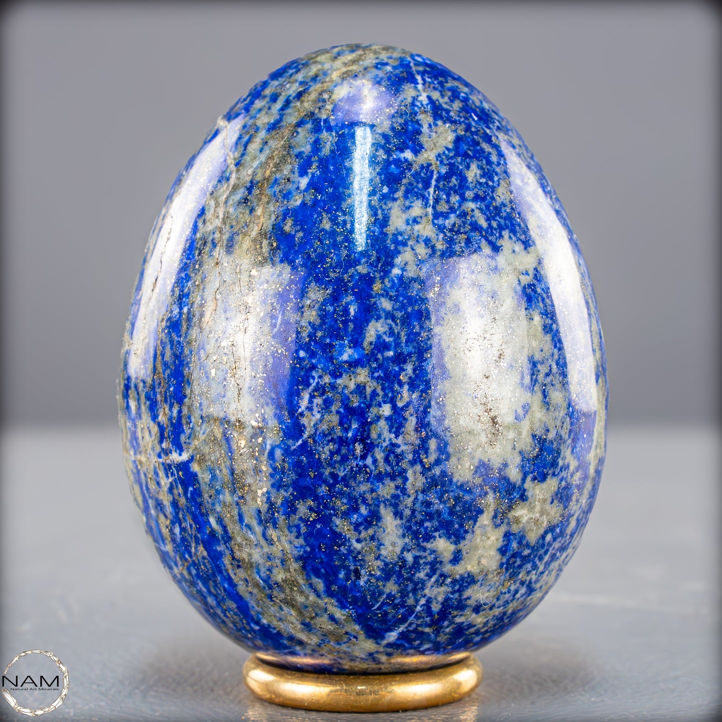 Natürliches Lapislazuli Ei - 378,05g