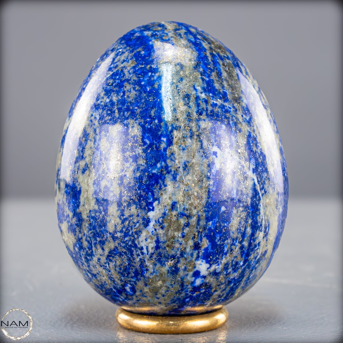 Natürliches Lapislazuli Ei - 378,05g