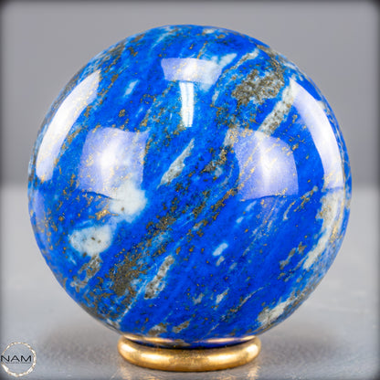 Natürliche Lapislazuli-Kristall-Kugel - 372,99g - 62mm
