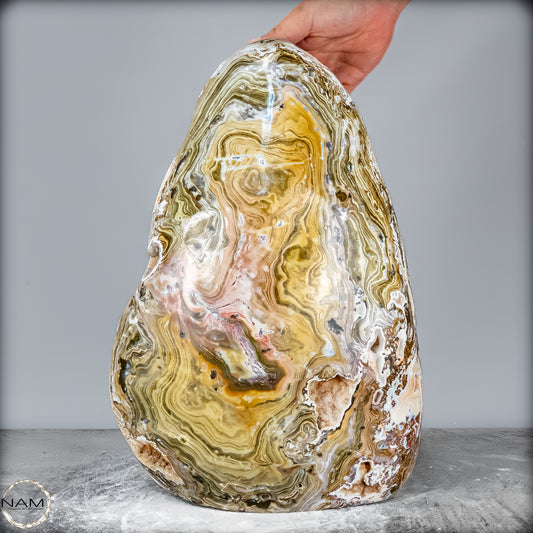 Natürliche Gebänderte Ocean Achat Kristall-Freiform - 28975,81g