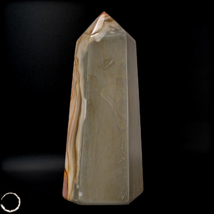 Natürlicher Polychromer Jaspis Obelisk -683,38 g