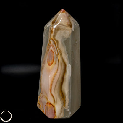 Natürlicher Polychromer Jaspis Obelisk -683,38 g