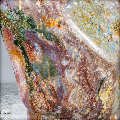 Sehr Große Natürliche Ocean Achat Kristall-Freiform - 33697,41g