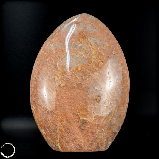 Natürliche Pfirsich-Mondstein Freiform -965,65 g