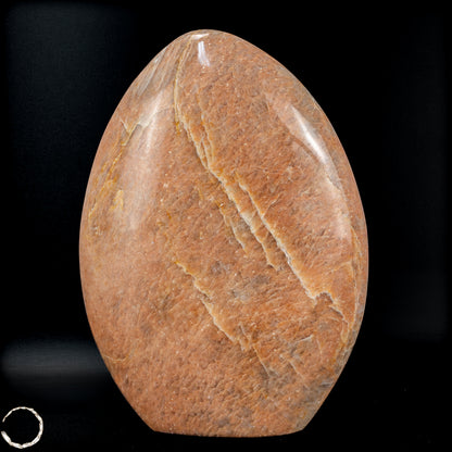 Natürliche Pfirsich-Mondstein Freiform -965,65 g