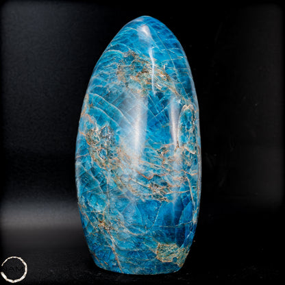 Natürliche Blaue Apatit Kristall-Freiform -683,33 g