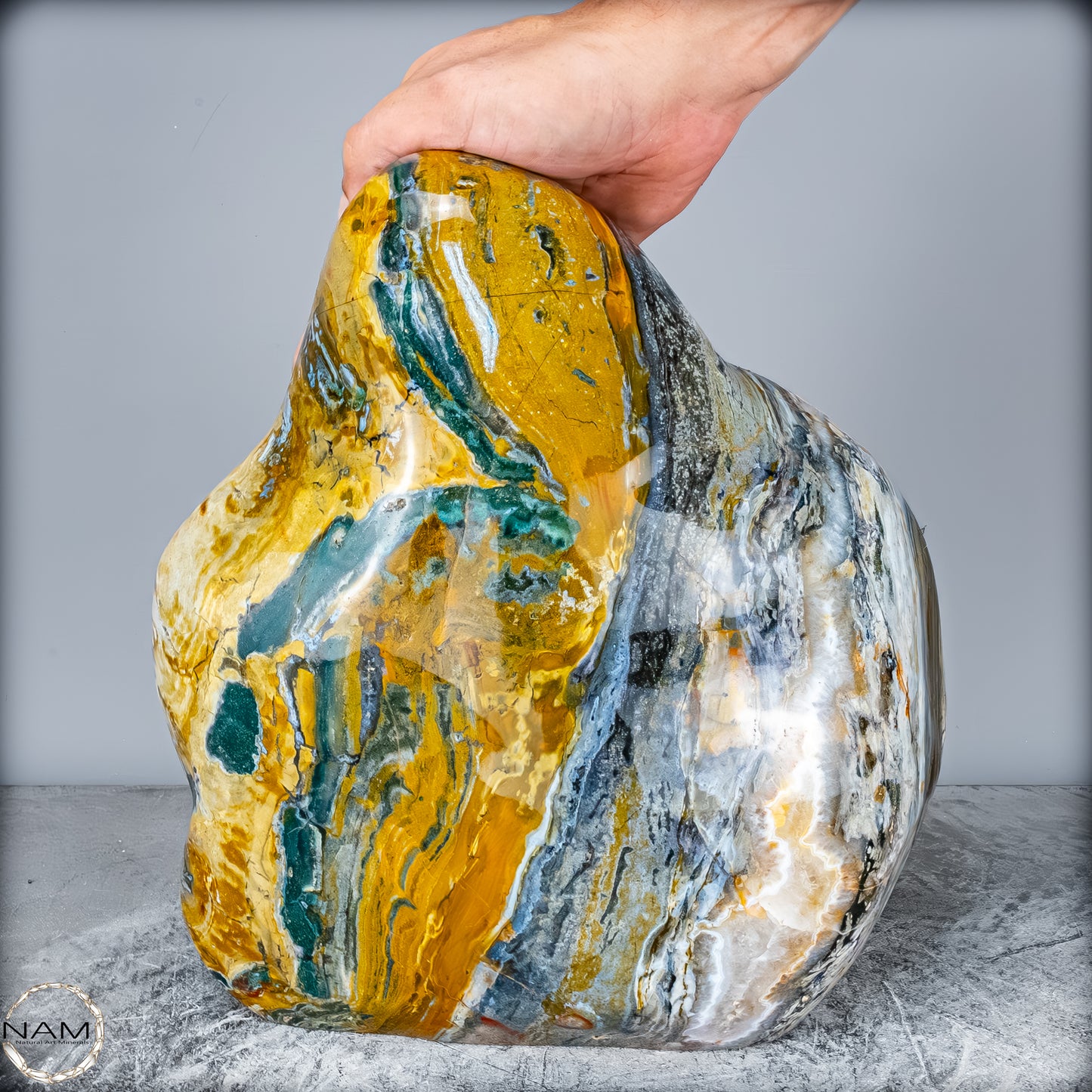 Natürlicher Jasper aus Indonesien, sehr selten XXL - 19925,41g