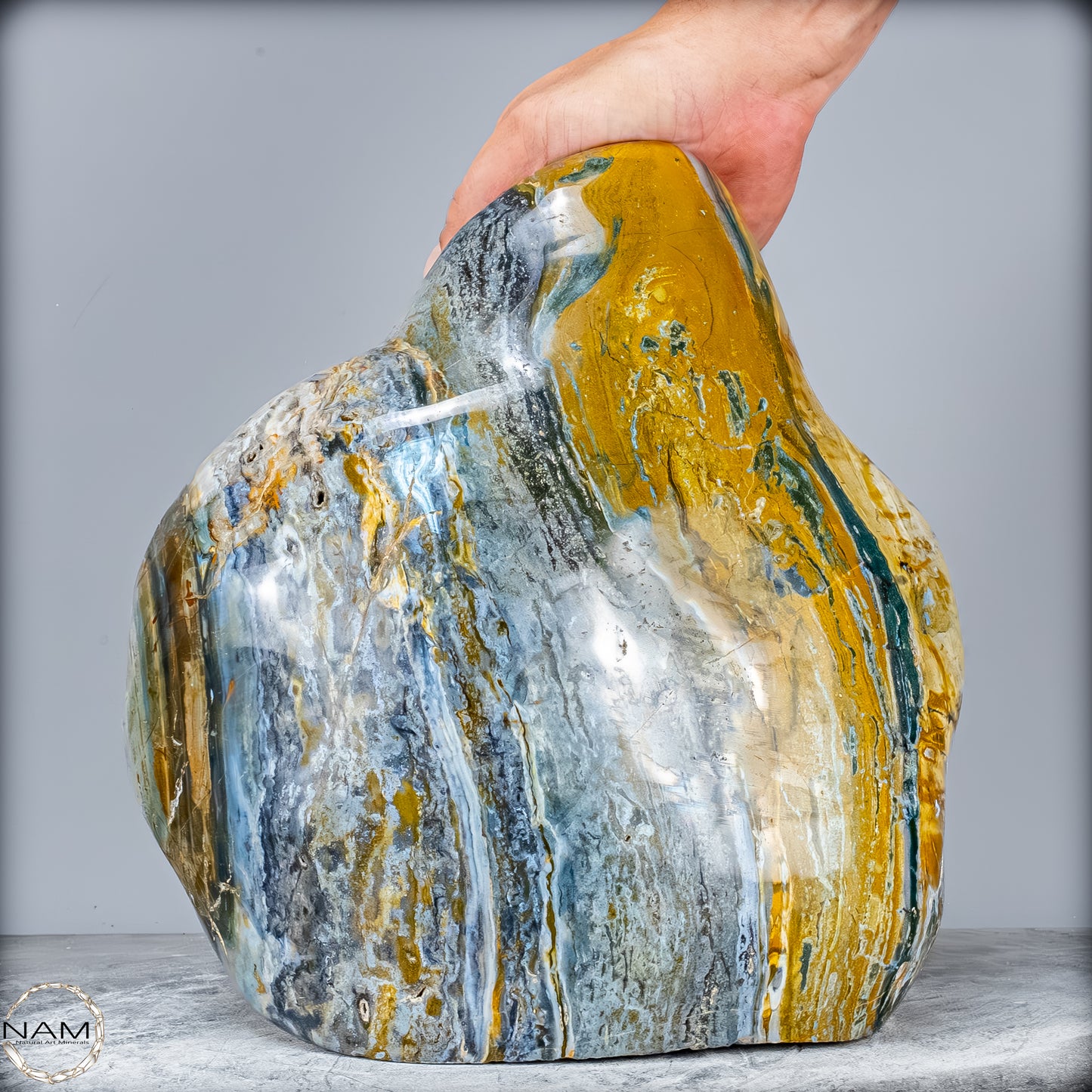 Natürlicher Jasper aus Indonesien, sehr selten XXL - 19925,41g