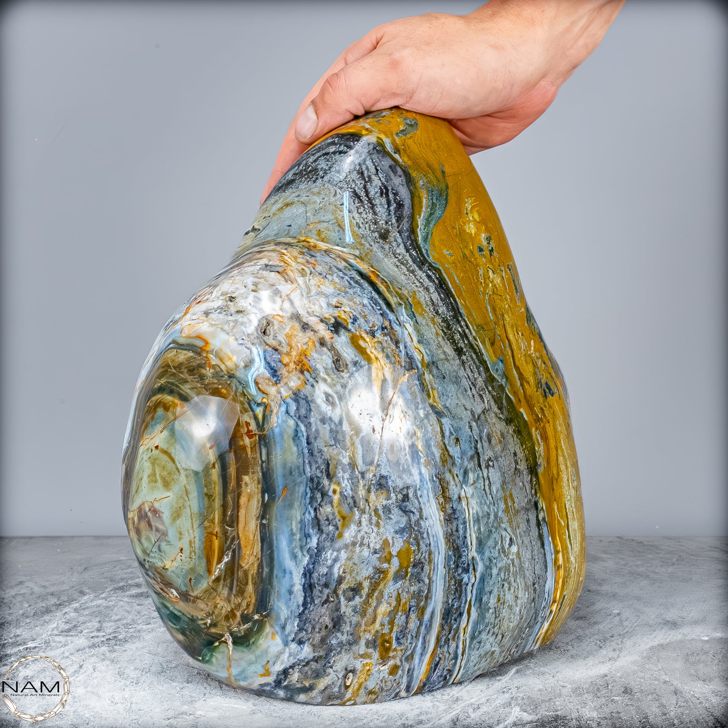 Natürlicher Jasper aus Indonesien, sehr selten XXL - 19925,41g