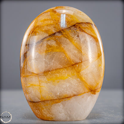 Natürliche Golden Healer Quarz Freiform - 696,37g