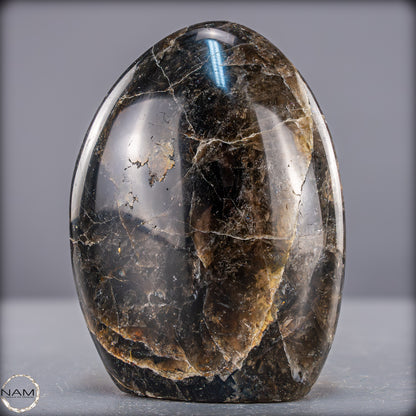 Natürliche Rauchquarz Kristall Freiform aus Brasilien - 732,75g