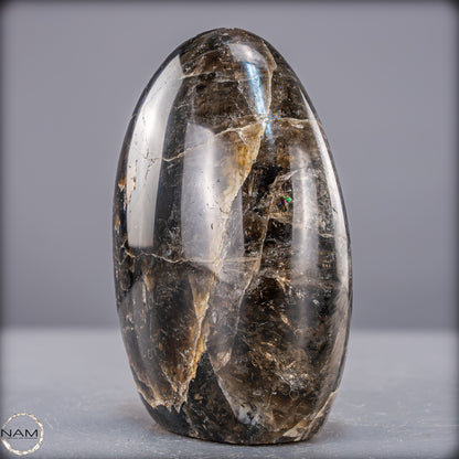 Natürliche Rauchquarz Kristall Freiform aus Brasilien - 732,75g