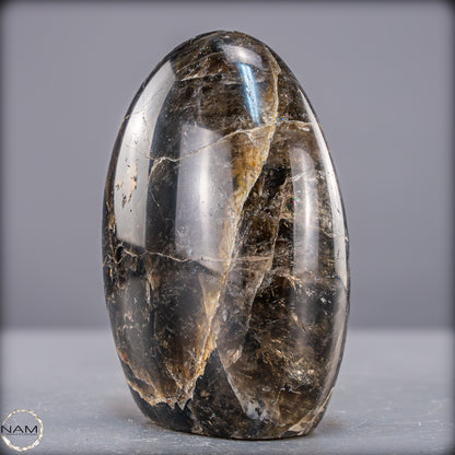 Natürliche Rauchquarz Kristall Freiform aus Brasilien - 732,75g