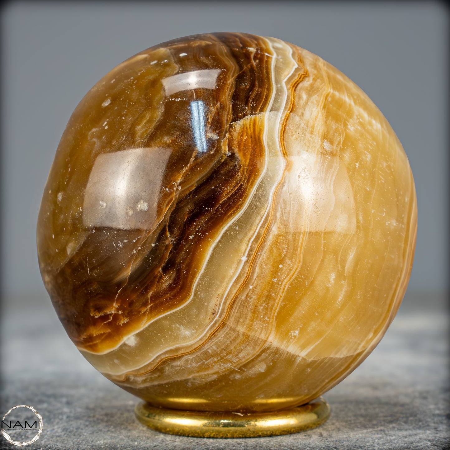 Natürliche Aragonit-Kristall Kugel - 785,34g - 82mm