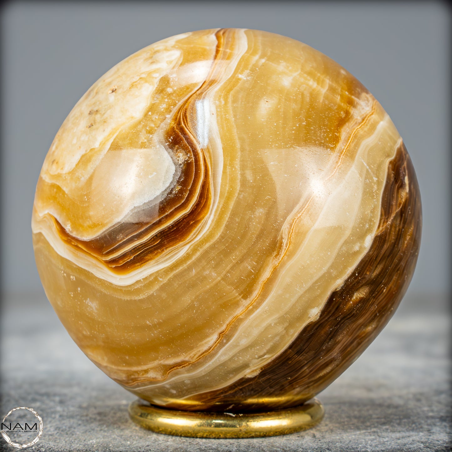 Natürliche Aragonit-Kristall Kugel - 785,34g - 82mm