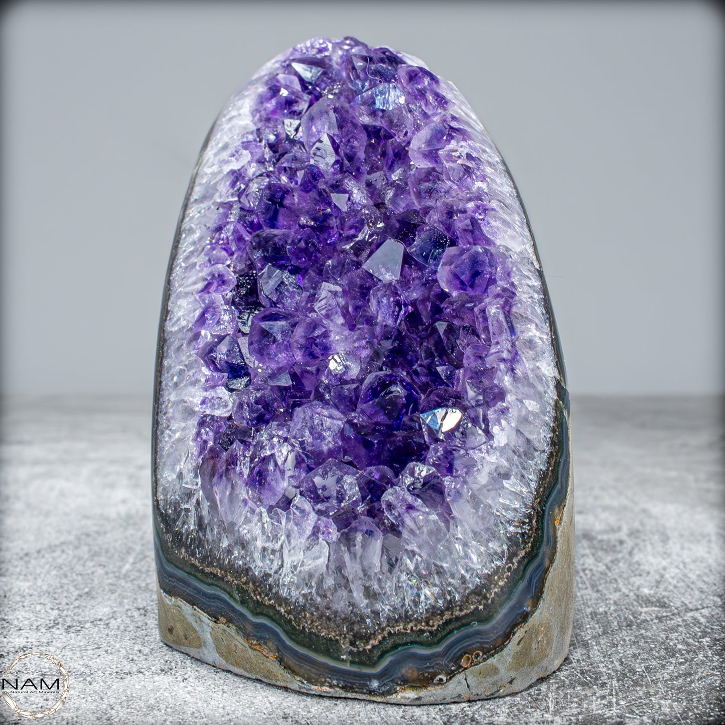 Natürliche Amethyst-Kristall Druse -864,77 g
