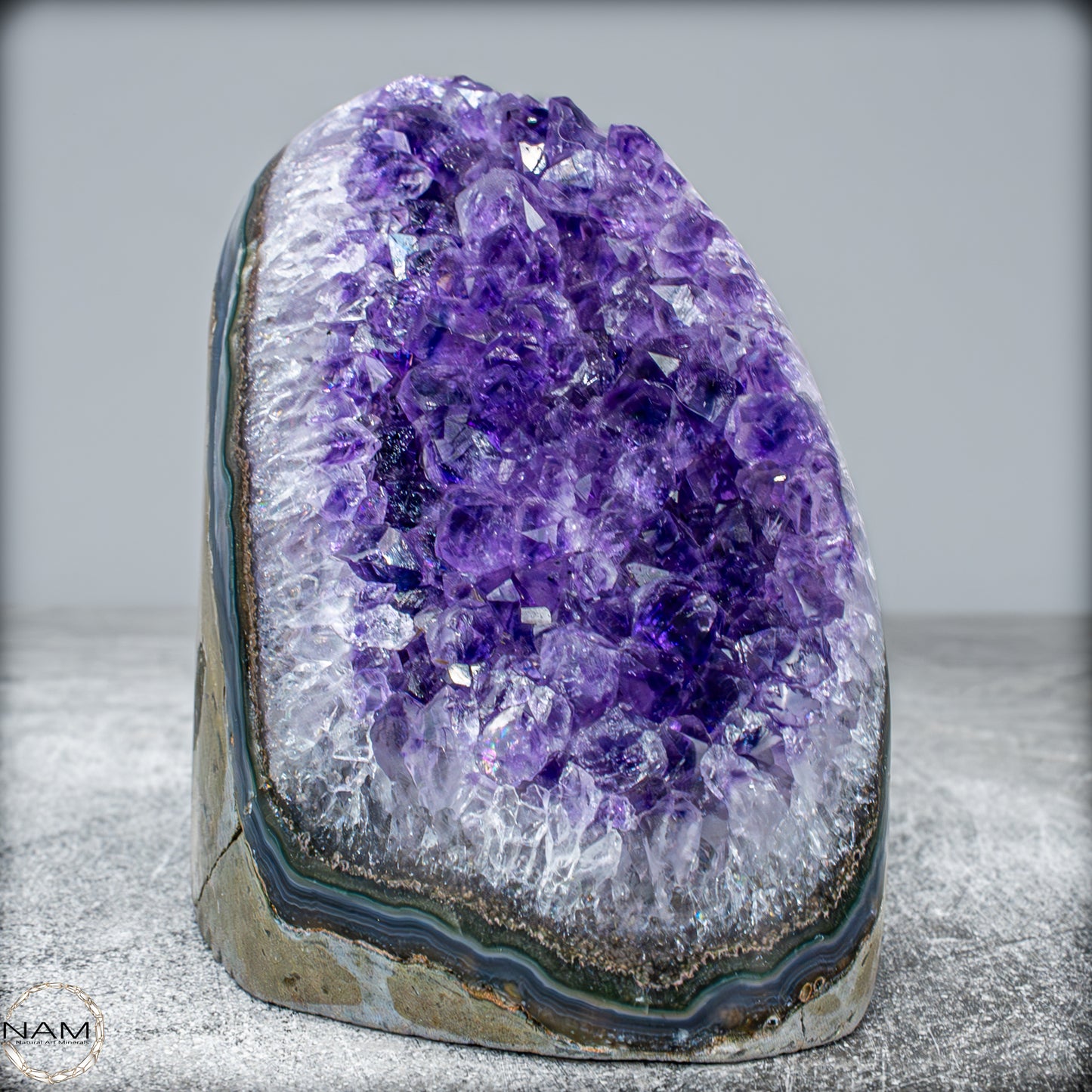 Natürliche Amethyst-Kristall Druse -864,77 g