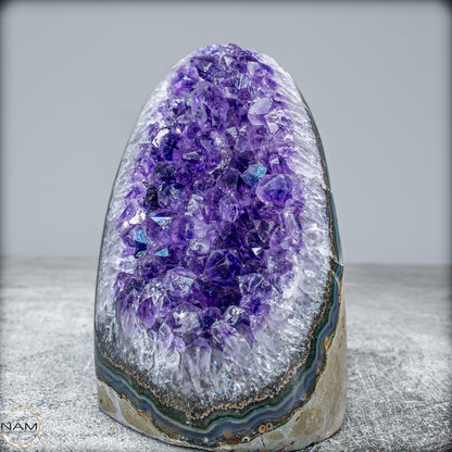 Natürliche Amethyst-Kristall Druse -864,77 g