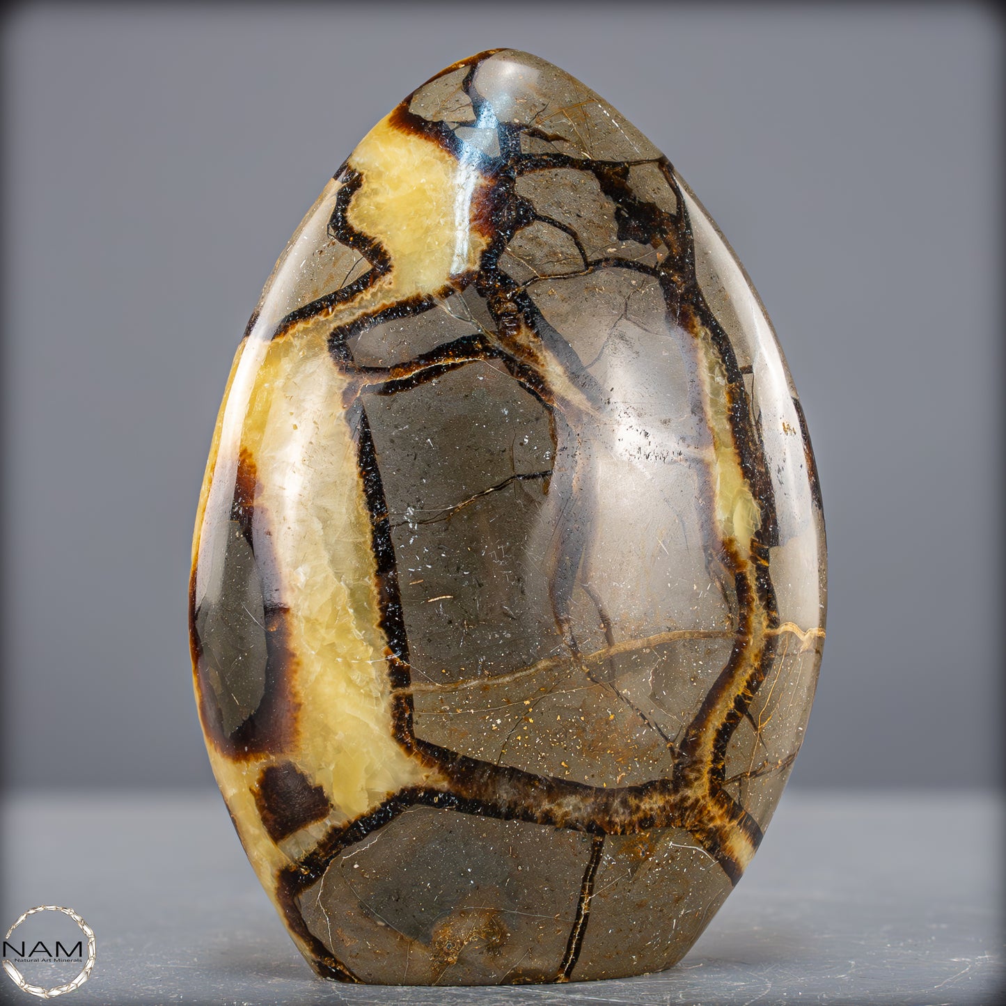 Natürliche Septarien-Kristall Freiform - 873,39g