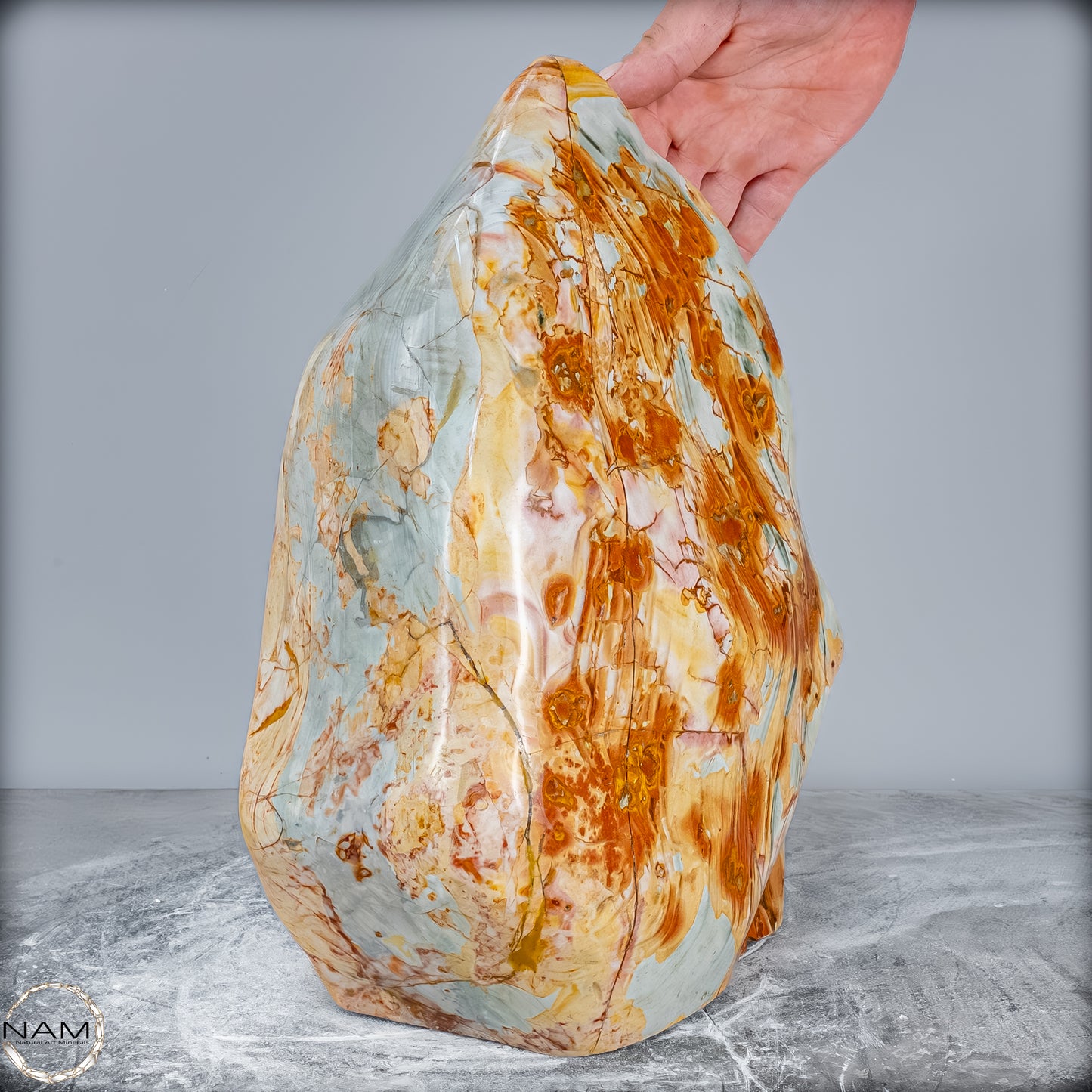 Natürliche Polychrome Jaspis Kristall-Freiform XXL - 21241,66g