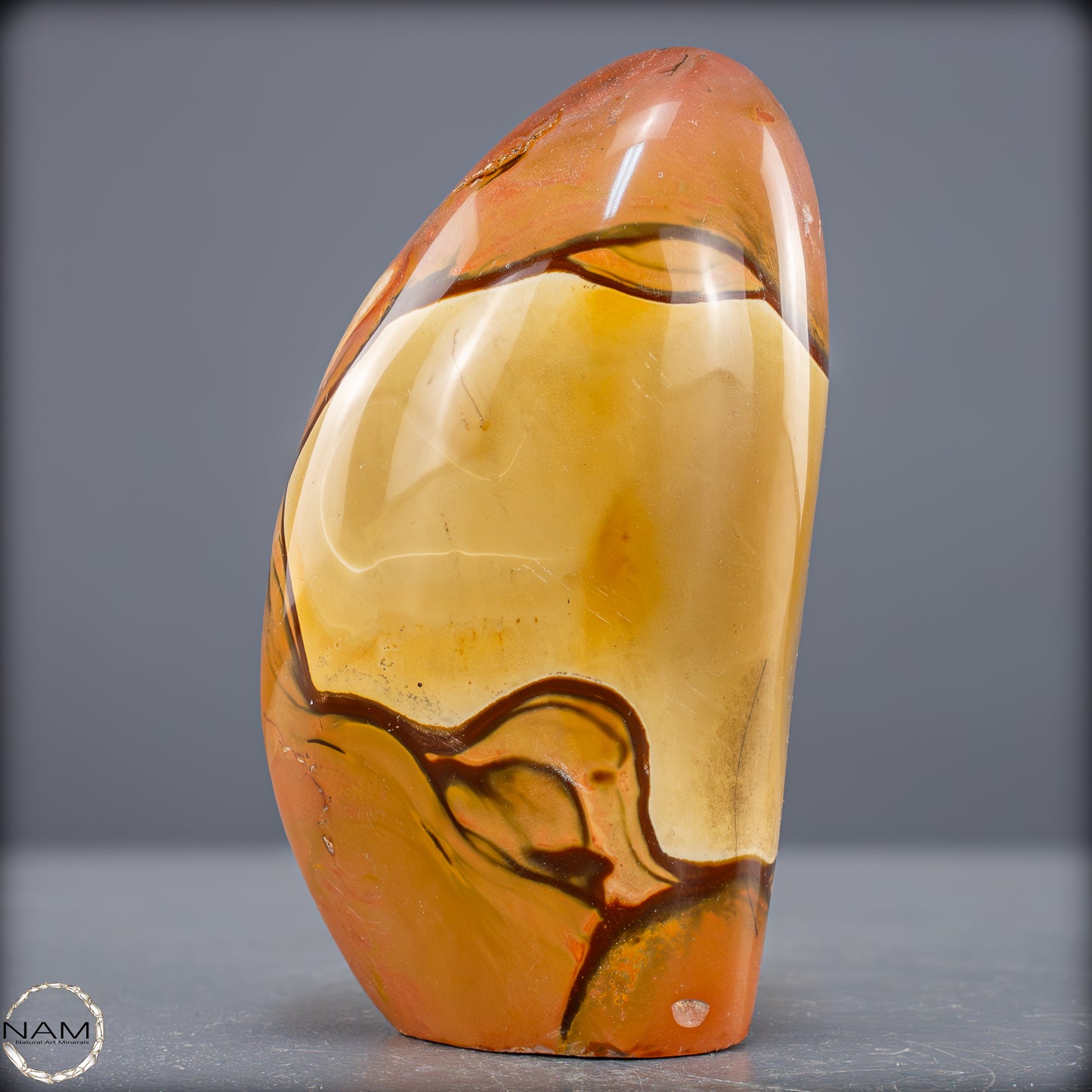 Natürliche Polychrome Jaspis Kristall-Freiform - 969,35g