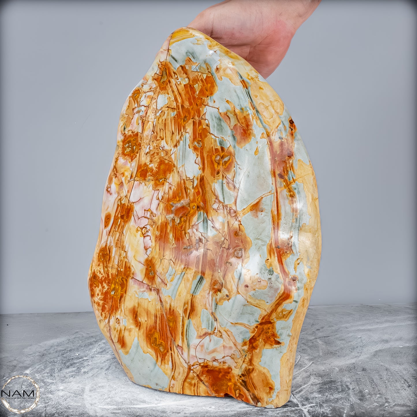 Natürliche Polychrome Jaspis Kristall-Freiform XXL - 21241,66g
