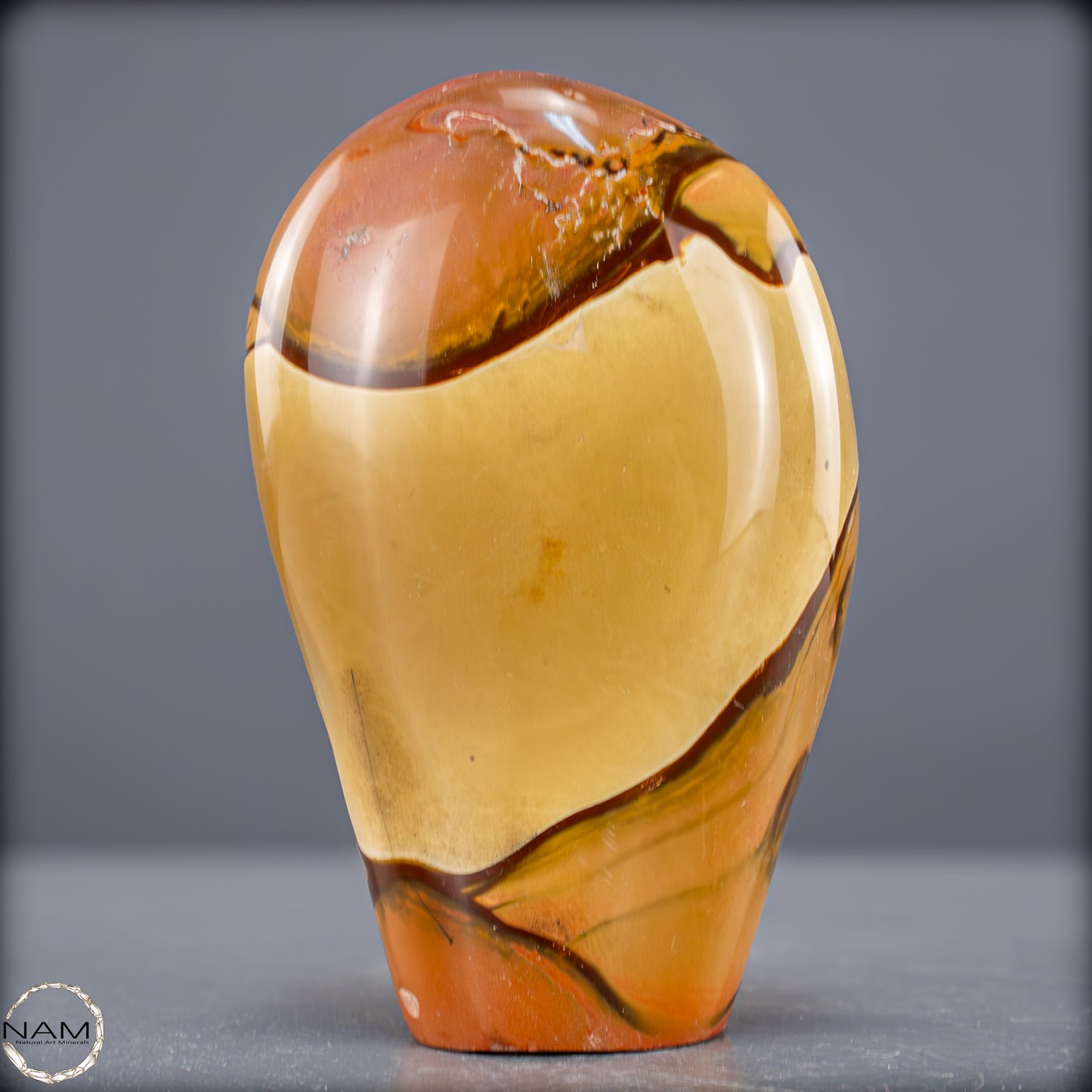 Natürliche Polychrome Jaspis Kristall-Freiform - 969,35g