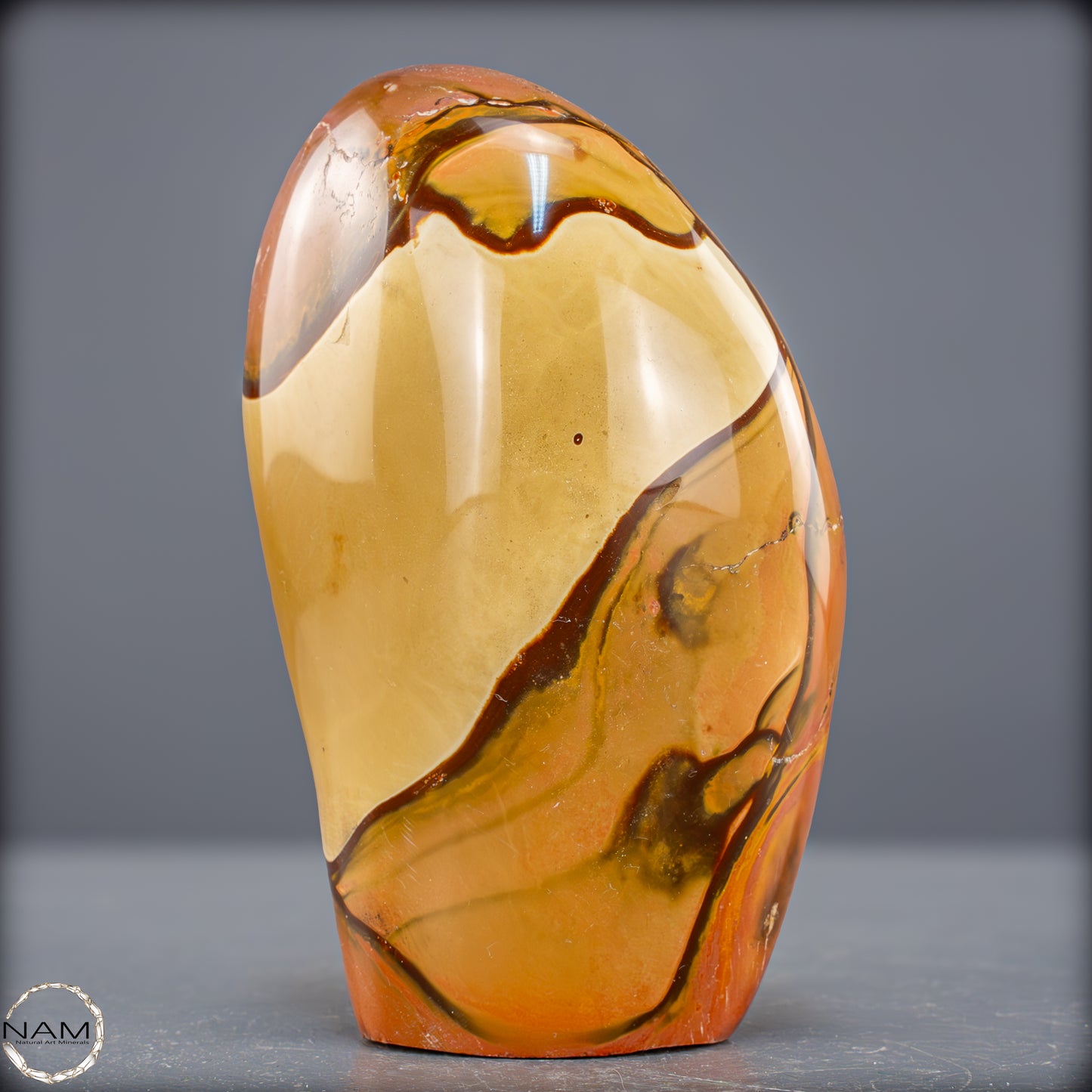 Natürliche Polychrome Jaspis Kristall-Freiform - 969,35g