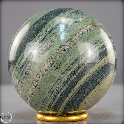Natürliche Gebänderte Kambaba-Kristall (Eldarit) Kugel - 978,49g