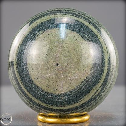 Natürliche Gebänderte Kambaba-Kristall (Eldarit) Kugel - 978,49g