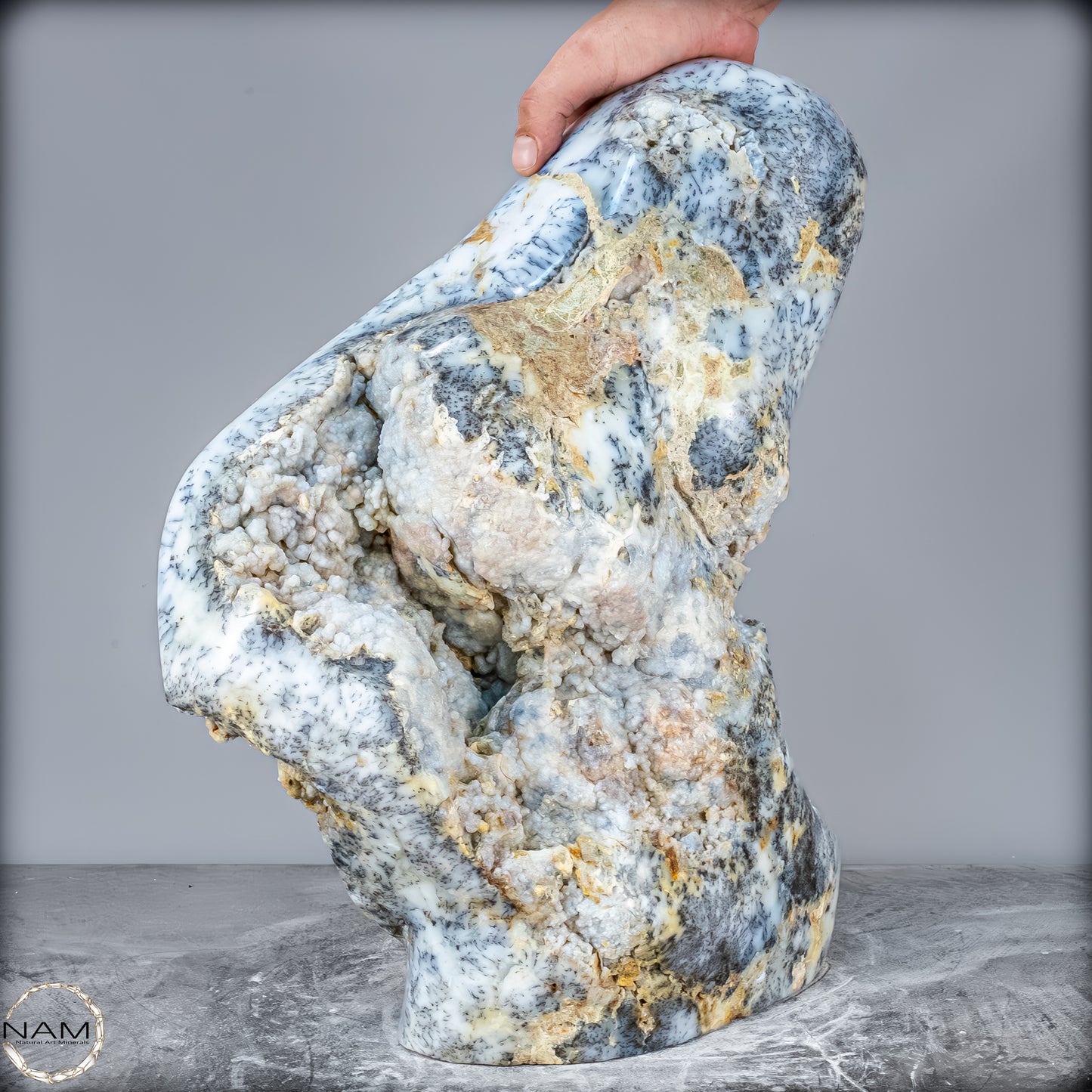 Seltener Natürliche Opalesierte Achat Freiform - 25817,26g