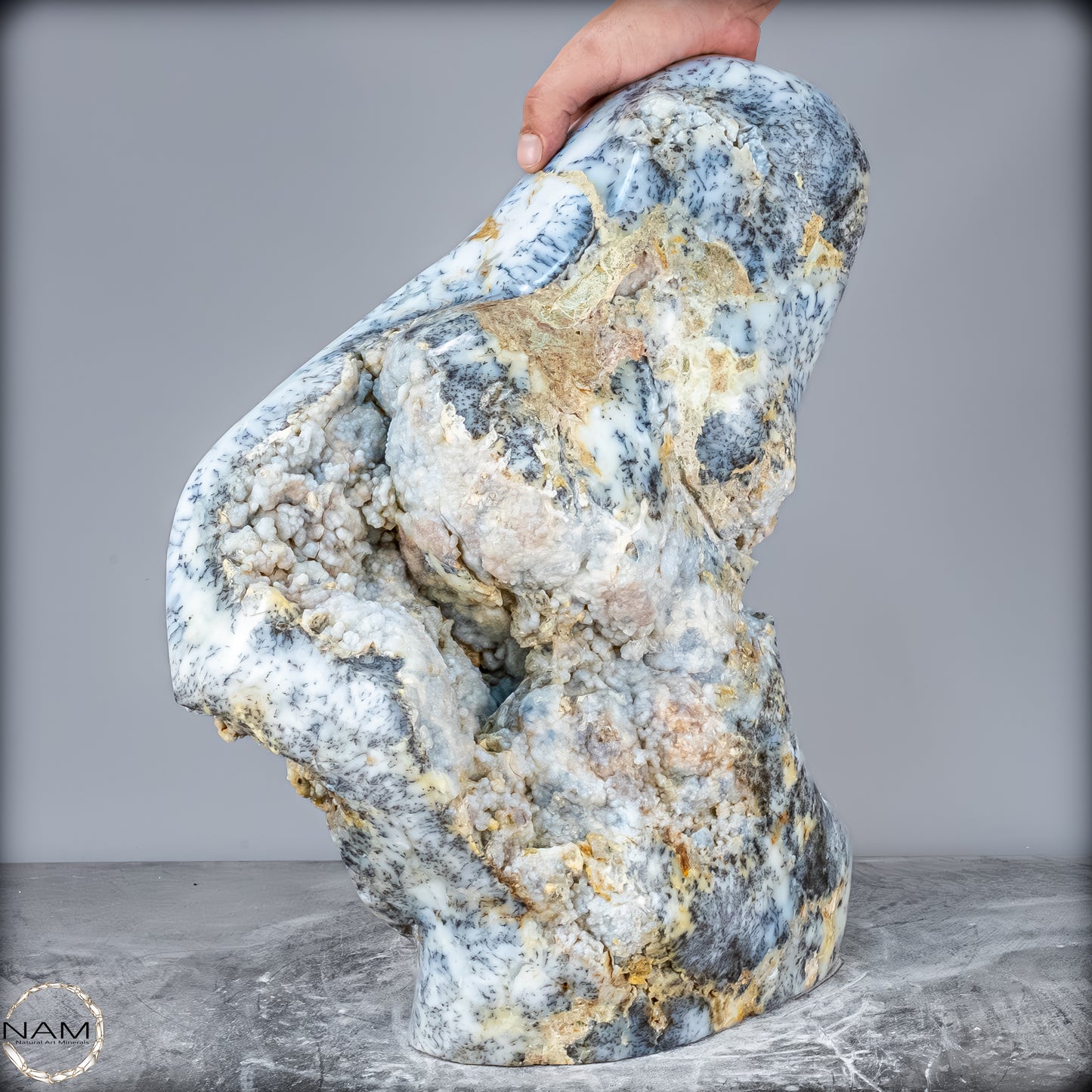 Seltener Natürliche Opalesierte Achat Freiform - 25817,26g