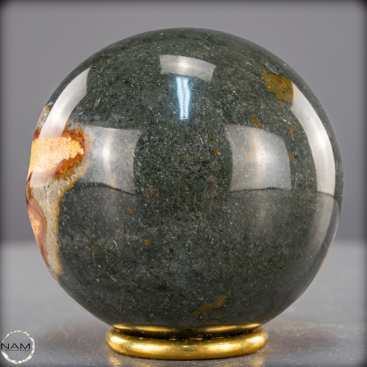 Natürliche Polychrome Jaspis Kristall-Kugel - 731,71g - 81mm