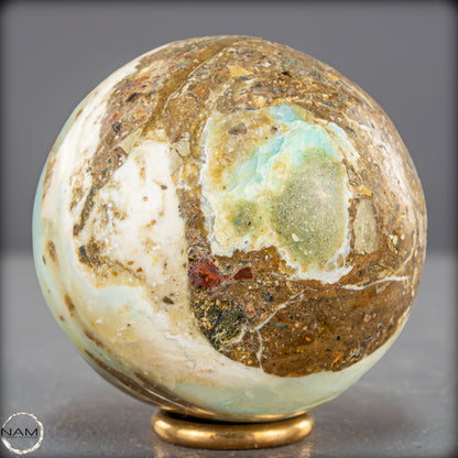 Natürliche Mehrfarbige Andenopal Kristall-Kugel, Peru - 310,17g - 65mm