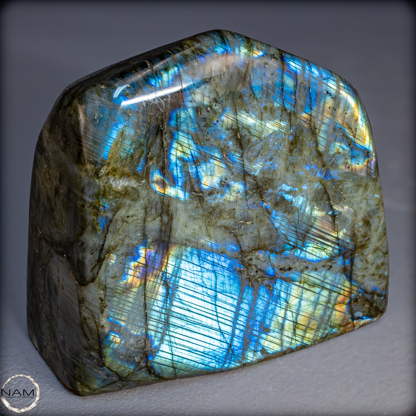 Natürliche Labradorit Kristall-Freiform - 1140,97g