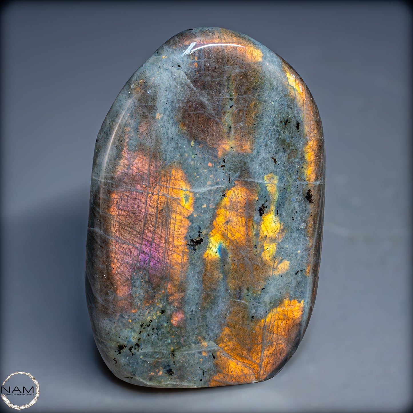 Natürliche Labradorit Kristall-Freiform - 829,53g