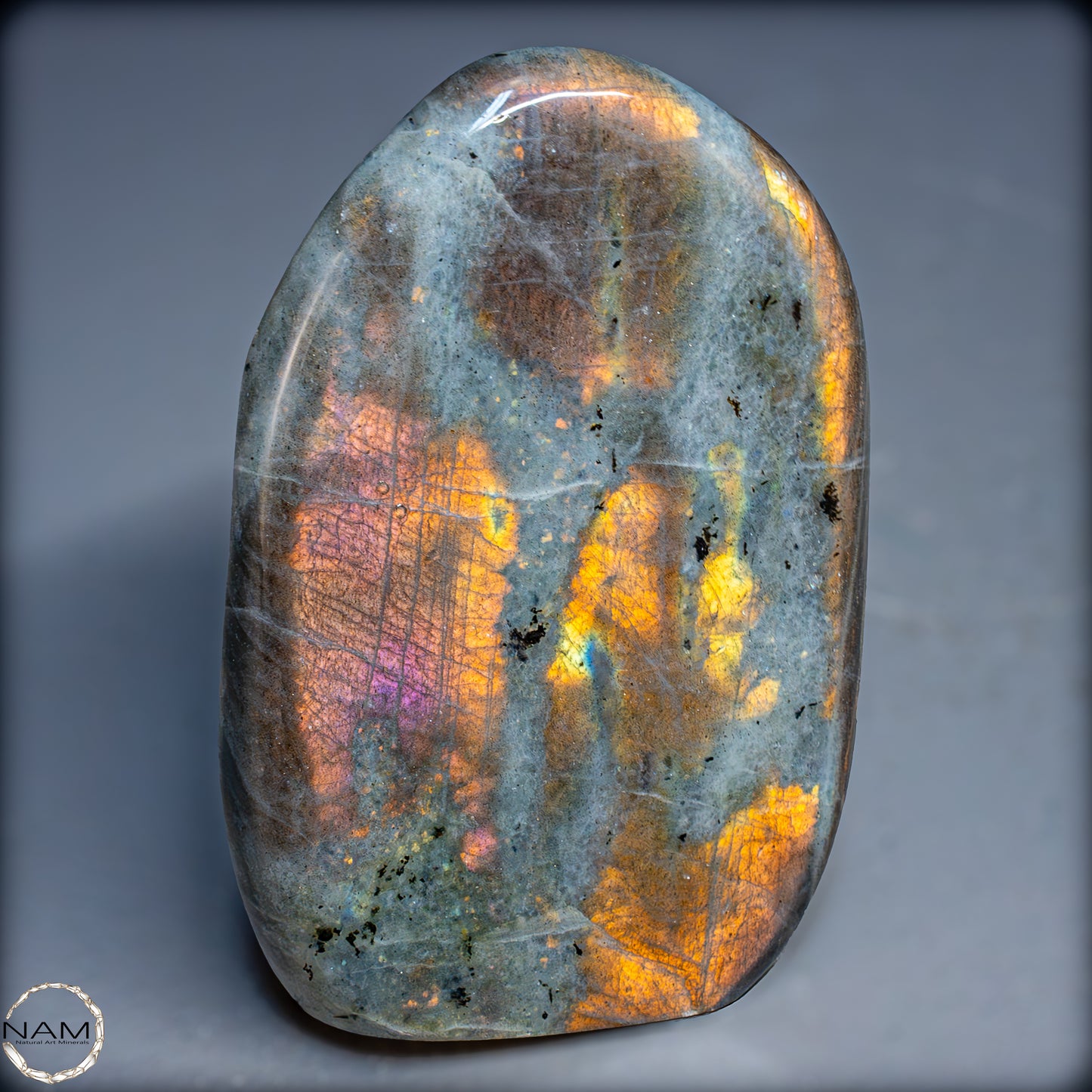 Natürliche Labradorit Kristall-Freiform - 829,53g