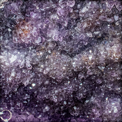 Natürliche Intensive Amethyst-Achat-Kristall Kathedrale/Druse - 19109,31g
