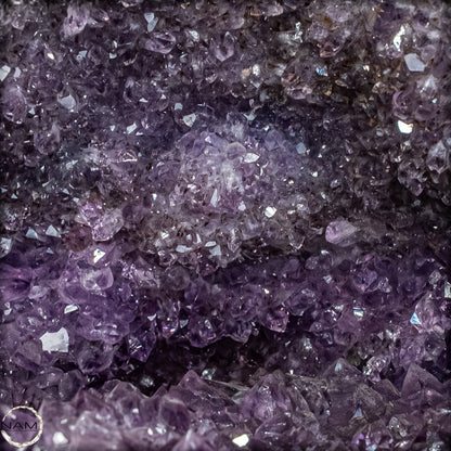 Natürliche Intensive Amethyst-Achat-Kristall Kathedrale/Druse - 19109,31g