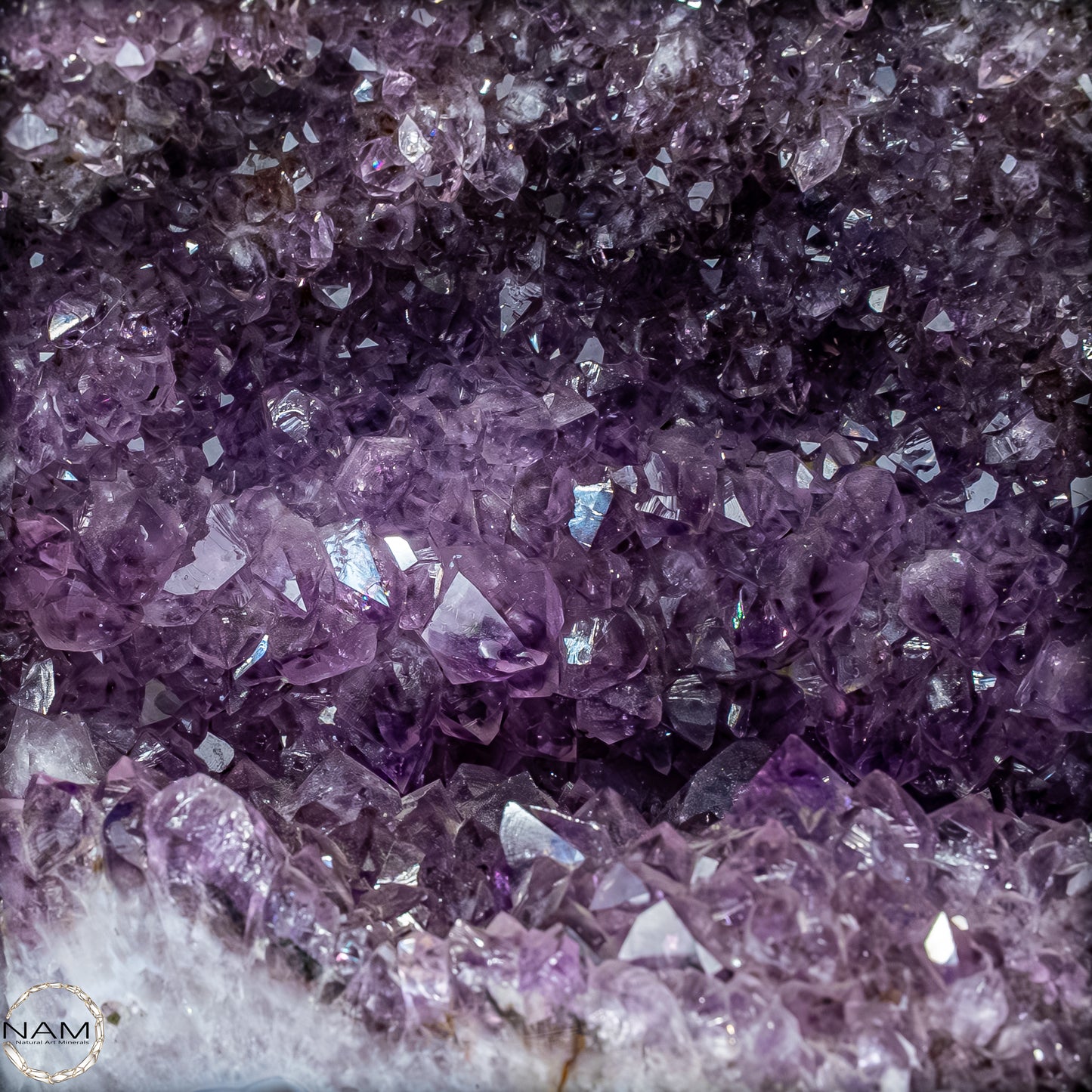 Natürliche Intensive Amethyst-Achat-Kristall Kathedrale/Druse - 19109,31g
