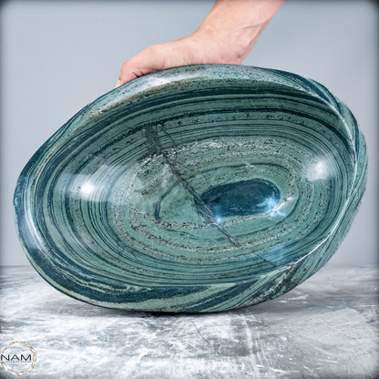 Sehr Große Kambaba-Jaspis Schüssel -15993,87g